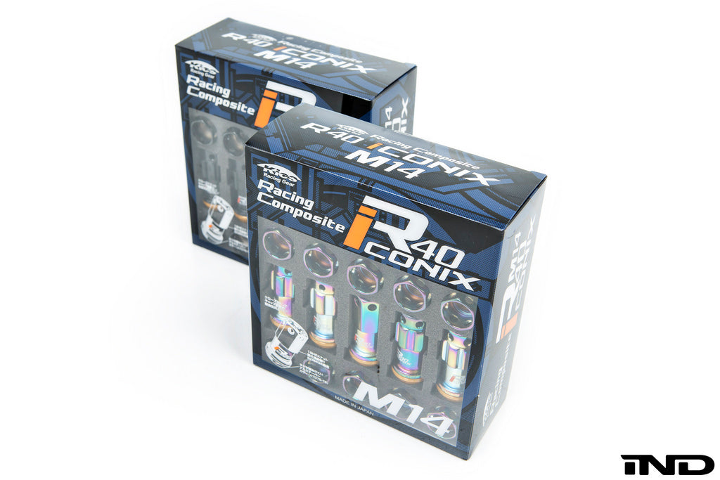 Project Kics iconix r40 open end racing lug nut set - iND Distribution