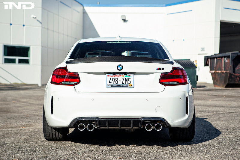 F87 M2 Carbon Trunk Spoiler OEM+ Aero Track Upgrade | RKP