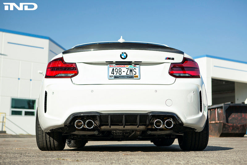 F87 M2 Carbon Fiber Rear Diffuser Aero Track Upgrade | RKP