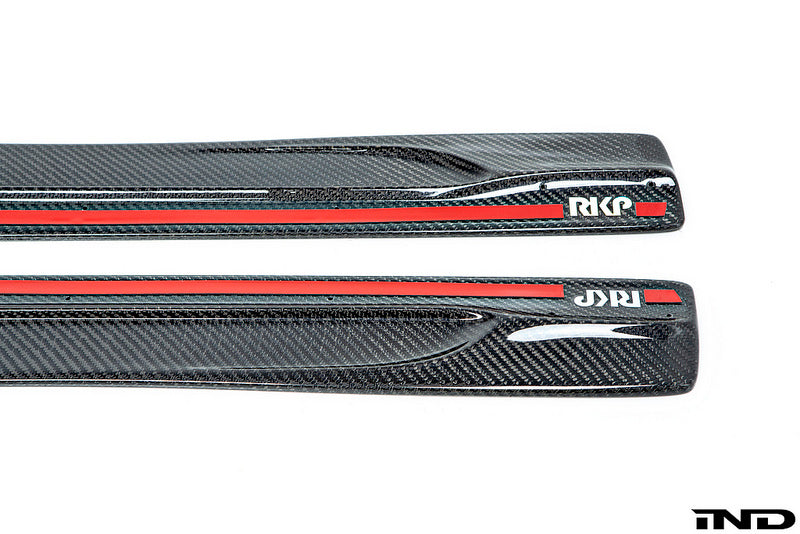 RKP f87 m2 carbon side skirt set - iND Distribution