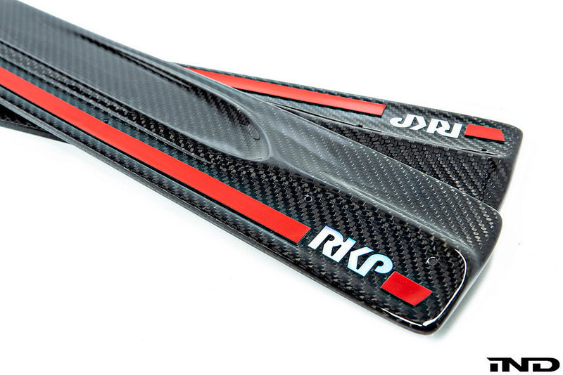 RKP f87 m2 carbon side skirt set - iND Distribution