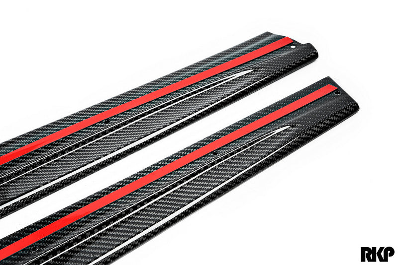 RKP f80 m3 carbon side skirt set - iND Distribution