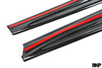 RKP f80 m3 carbon side skirt set - iND Distribution