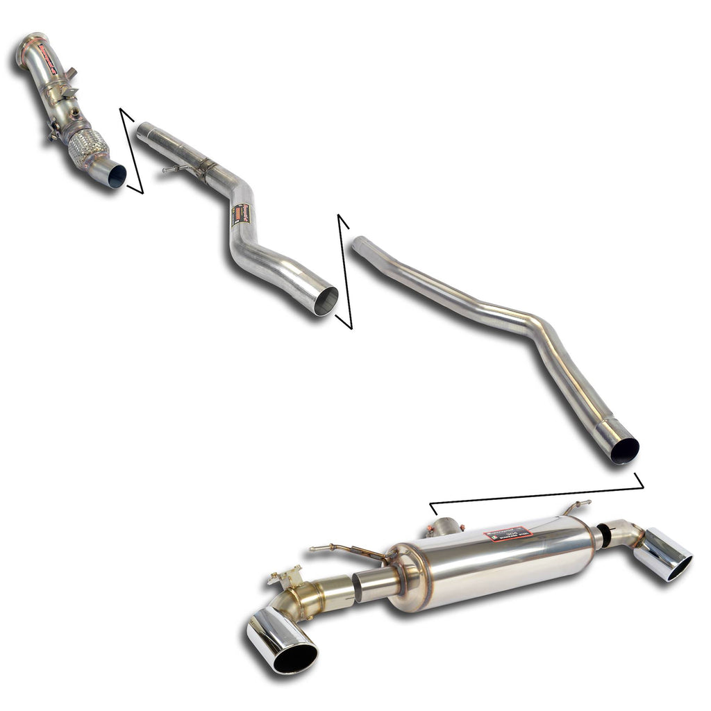 Supersprint BMW F20 / F21 -> 2015 Track Performance Pack With Valve (Automatic Gearbox)