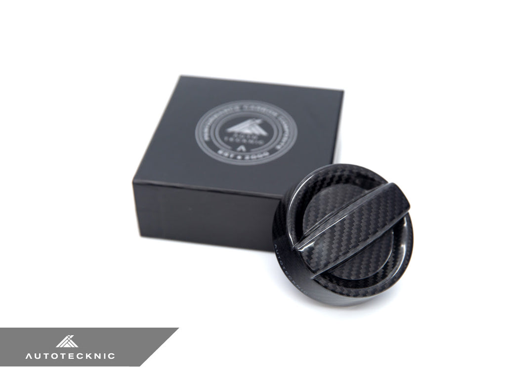 AutoTecknic F8X M3 / M4 Dry Carbon Competition Oil Cap Cover - iND Distribution