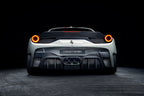 Vorsteiner 458 italia carbon rear bumper with diffuser and exhaust tips - iND Distribution