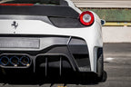 Vorsteiner 458 italia carbon rear bumper with diffuser and exhaust tips - iND Distribution