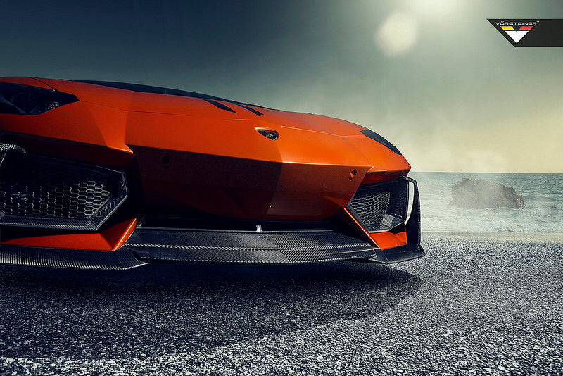 Vorsteiner aventador zaragoza edizione carbon front lip - iND Distribution