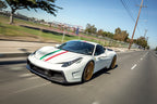 Vorsteiner 458 italia carbon front bumper with lower splitter - iND Distribution
