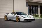 Vorsteiner 458 italia carbon front bumper with lower splitter - iND Distribution