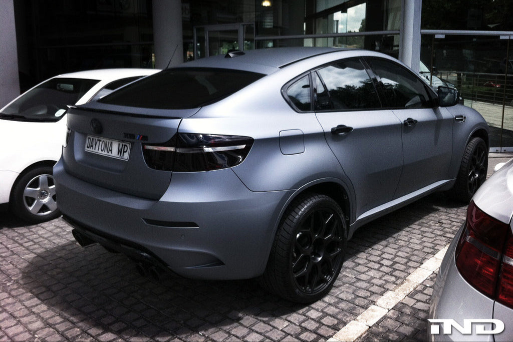 iND e71 x6m painted trunk emblem - iND Distribution